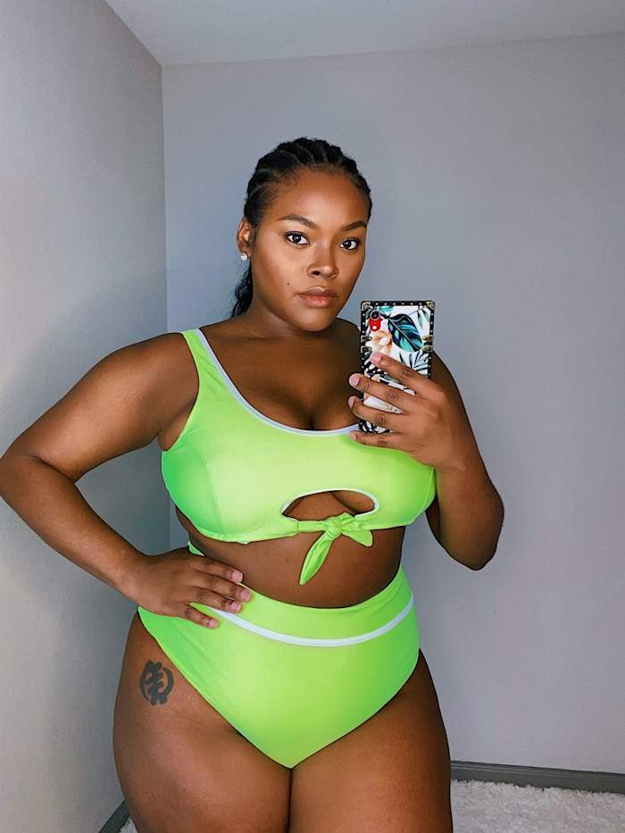 Neon Green Swimsuit, $84.99 (SALE!)